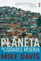 Imagen de cubierta: PLANETA DE CIUDADES MISERIA