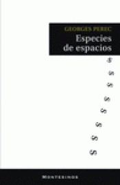 Imagen de cubierta: ESPECIES DE ESPACIOS
