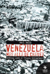 Imagen de cubierta: VENEZUELA MÁS ALLÁ DE CHÁVEZ