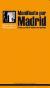 Imagen de cubierta: MANIFIESTO POR MADRID