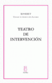 Imagen de cubierta: TEATRO DE INTERVENCIÓN