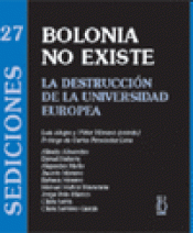 Imagen de cubierta: BOLONIA NO EXISTE