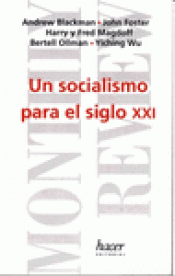 Imagen de cubierta: UN SOCIALISMO PARA EL SIGLO XXI