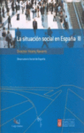 Imagen de cubierta: LA SITUACIÓN SOCIAL EN ESPAÑA III