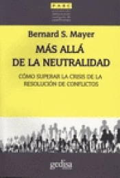 Imagen de cubierta: MAS ALLÁ DE LA NEUTRALIDAD