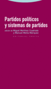 Imagen de cubierta: PARTIDOS POLÍTICOS Y SISTEMAS DE PARTIDOS