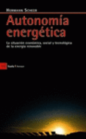 Imagen de cubierta: AUTONOMÍA ENERGÉTICA