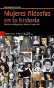 Imagen de cubierta: MUJERES FILÓSOFAS EN LA HISTORIA