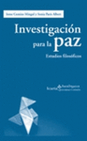 Imagen de cubierta: INVESTIGACIÓN PARA LA PAZ