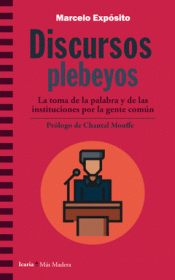 Imagen de cubierta: DISCURSOS PLEBEYOS