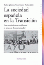 Imagen de cubierta: LA SOCIEDAD ESPAÑOLA EN LA TRANSICIÓN