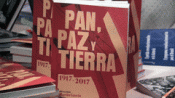 Imagen de cubierta: PAN, PAZ Y TIERRA