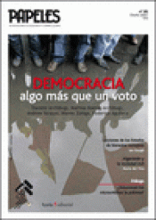 Imagen de cubierta: PAPELES DE RELACIONES ECOSOCIALES Y CAMBIO GLOBAL 99
