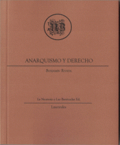 Imagen de cubierta: ANARQUISMO Y DERECHO