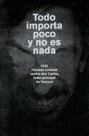 Imagen de cubierta: TODO IMPORTA POCO Y NO ES NADA