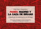 Cover Image: BONO PASEO + GUÍA MADRID Y LA CAZA DE BRUJAS