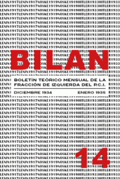 Cover Image: BILAN #14