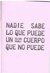 Cover Image: NADIE SABE LO QUE PUEDE UN CUERPO