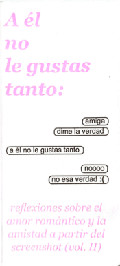 A ÉL NO LE GUSTAS TANTO VOL.II Cover Image: A ÉL NO LE GUSTAS TANTO VOL.II