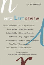 NEW LEFT REVIEW 157 Cover Image: NEW LEFT REVIEW 157