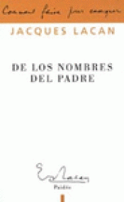 Imagen de cubierta: DE LOS NOMBRES DEL PADRE
