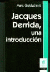 Imagen de cubierta: JACQUES DERRIDA, UNA INTRODUCCIÓN