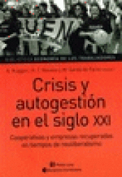 Imagen de cubierta: CRISIS Y AUTOGESTIÓN EN EL SIGLO XXI
