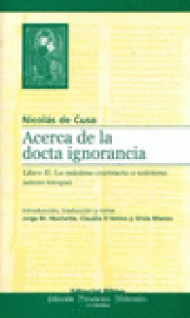 Imagen de cubierta: ACERCA DE LA DOCTA IGNORANCIA
