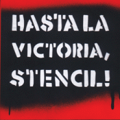 Imagen de cubierta: HASTA LA VICTORIA STENCIL