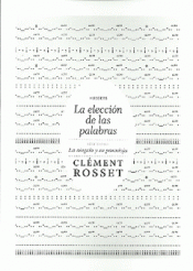 Imagen de cubierta: LA ELECCIÓN DE LAS PALABRAS