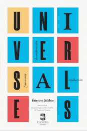 Cover Image: UNIVERSALES. FEMINISMO, DECONSTRUCCIÓN, TRADUCCIÓN