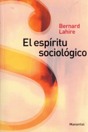 Imagen de cubierta: EL ESPÍRITU SOCIOLÓGICO