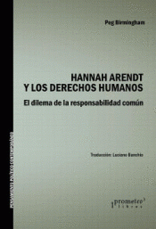 Imagen de cubierta: HANNAH ARENDT Y LOS DERECHOS HUMANOS
