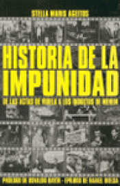 Imagen de cubierta: HISTORIA DE LA IMPUNIDAD
