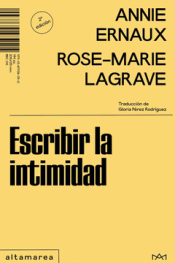 Cover Image: ESCRIBIR LA INTIMIDAD