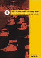 Portada Con la comida no se juega Portada Con la comida no se juega