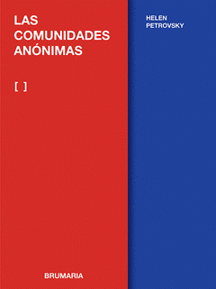 Imagen de cubierta: LAS COMUNIDADES ANÓNIMAS