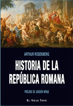 Imagen de cubierta: HISTORIA DE LA REPÚBLICA ROMANA