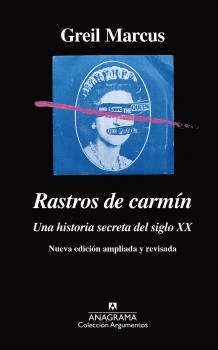 Imagen de cubierta: RASTROS DE CARMIN