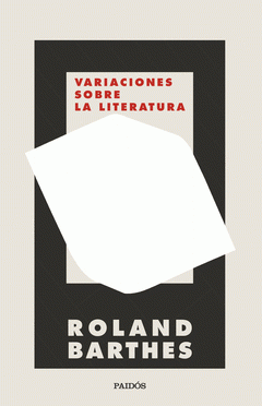 Cover Image: VARIACIONES SOBRE LA LITERATURA