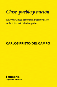 Imagen de cubierta: CLASE, PUEBLO Y NACIÓN