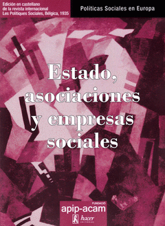 Imagen de cubierta: ESTADO, ASOCIACIONES Y EMPRESAS SOCIALES