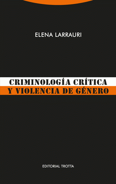 Cover Image: CRIMINOLOGÍA CRÍTICA Y VIOLENCIA DE GÉNERO