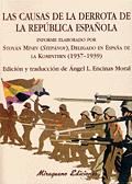 Imagen de cubierta: LAS CAUSAS DE LA DERROTA DE LA REPÚBLICA ESPAÑOLA