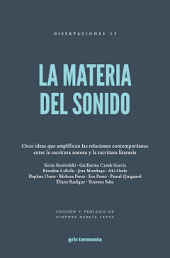Cover Image: LA MATERIA DEL SONIDO