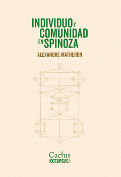 Cover Image: INDIVIDUO Y COMUNIDAD EN SPINOZA