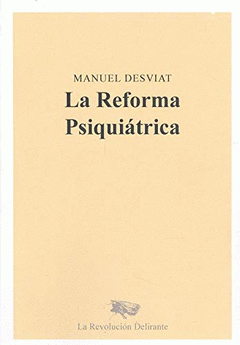 Cover Image: LA REFORMA PSIQUIÁTRICA