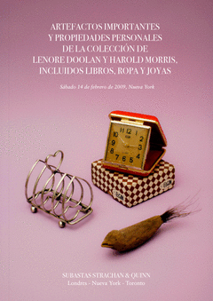Cover Image: ARTEFACTOS IMPORTANTES Y PROPIEDADES PERSONALES DE LA COLECCIÓN DE LENORE DOOLAN