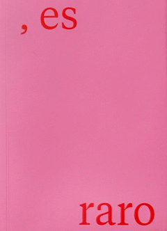 Cover Image: , ES RARO
