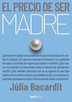 EL PRECIO DE SER MADRE Cover Image: EL PRECIO DE SER MADRE